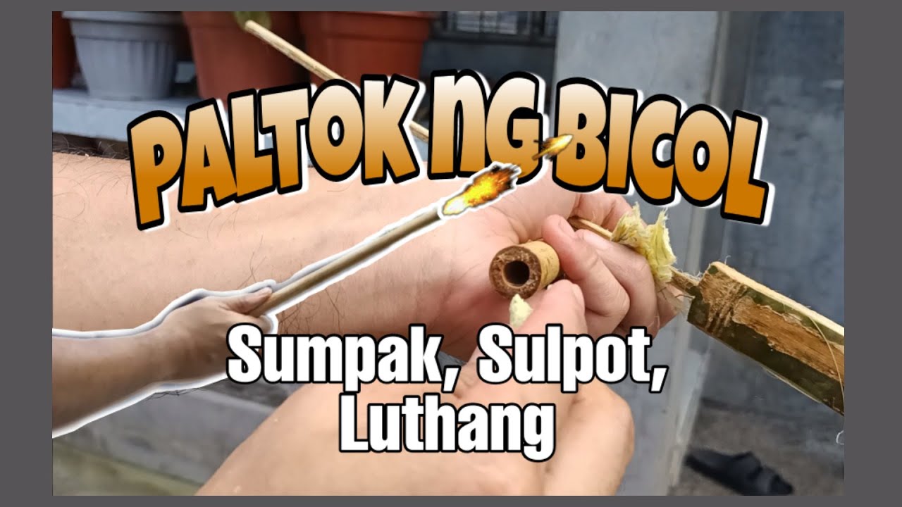 DIY BAMBOO GUN, Paltok, Sulpot, Sumpak, STEP BY STEP tutorials, paano lalakas, larong batang 90's