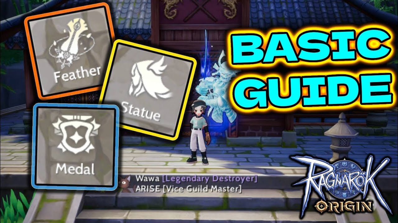 Ragnarok Origins - Feathers, Medals and Statue Guide (Tagalog)