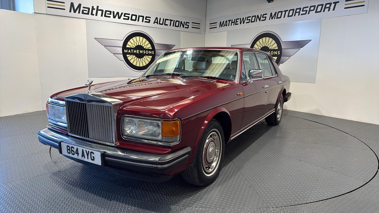 1983 ROLLS ROYCE SPIRIT | Mathewsons Classic Cars | Auction: 11, 12, 13 March 2026