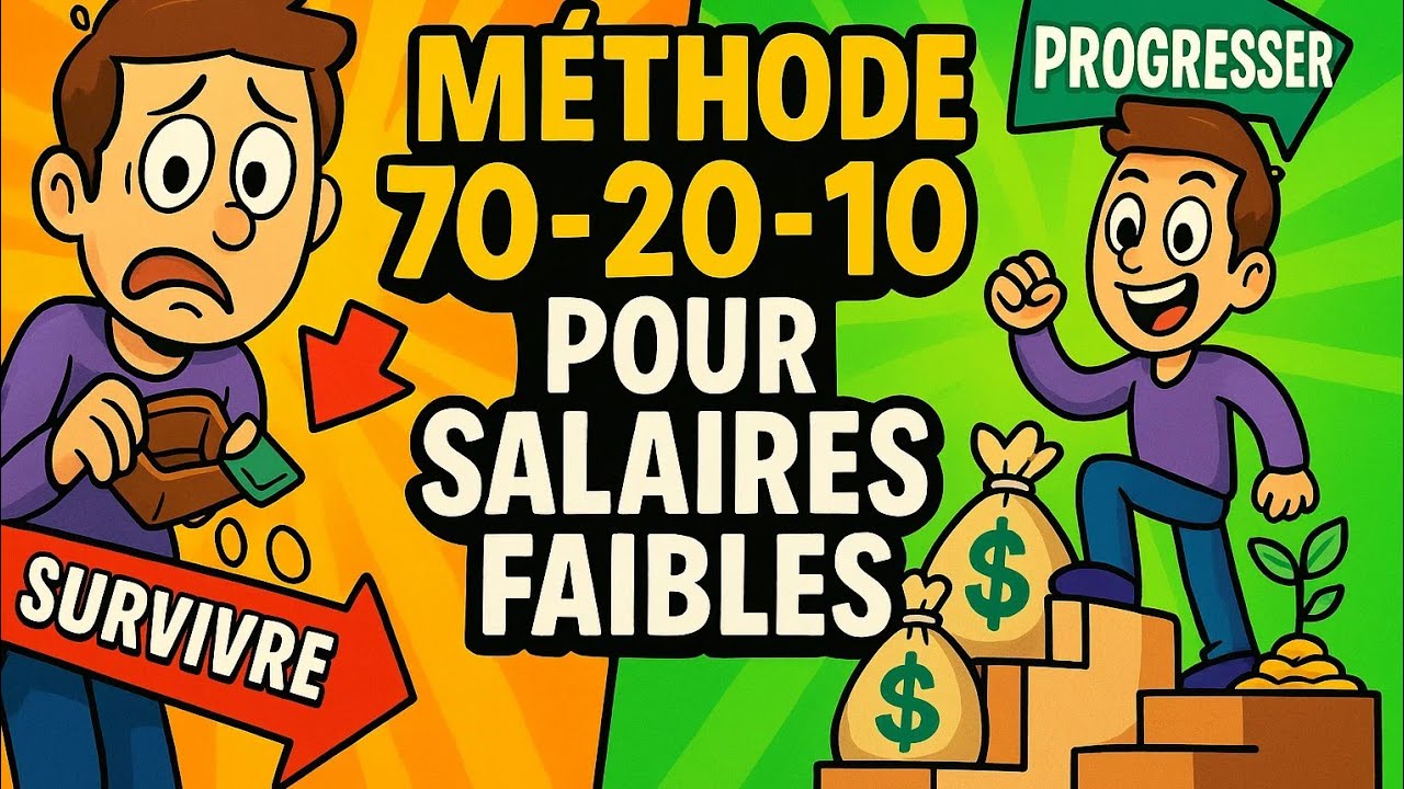 De survivre à PROGRESSER 💰 La méthode 70-20-10 pour les PETITS SALAIRES 💸