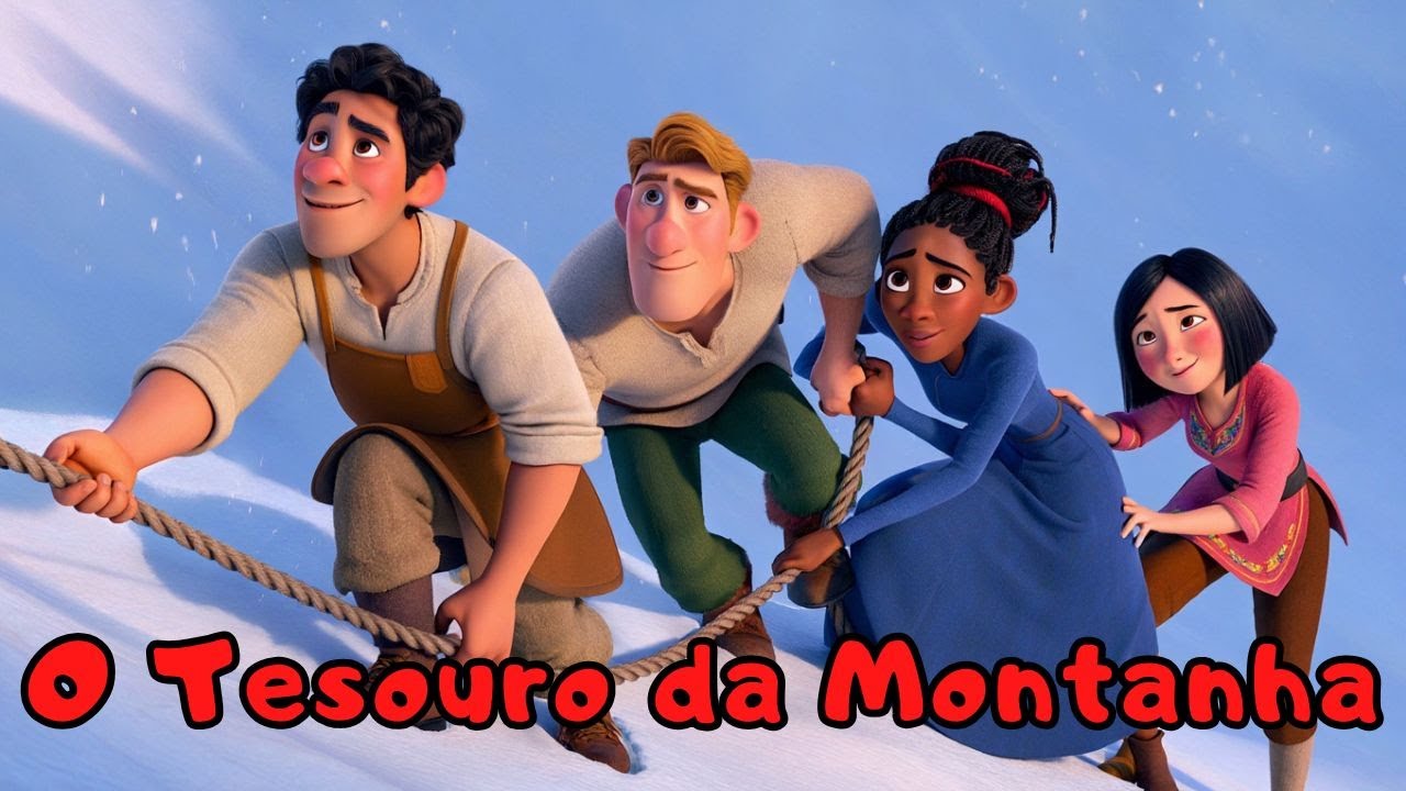 O TESOURO DA MONTANHA ⛰️ | História Infantil | #historiainfantil #aventura #amizade #318798