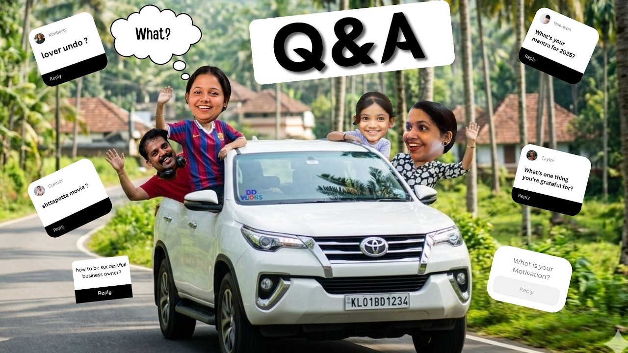 ദേവു ക്ലാസിൽ മുള്ളിയ കഥ 🤣 | കാറിൽ ഒരു Q & A