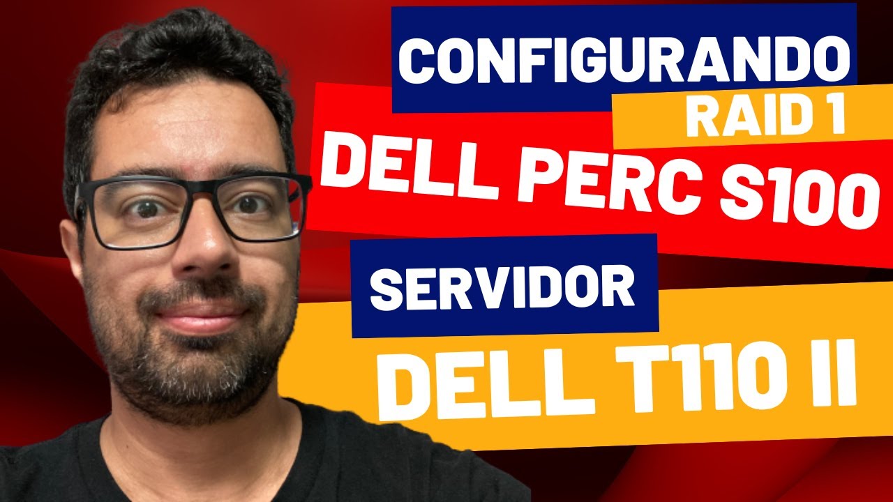 CONFIGURANDO RAID 1 NA CONTROLADORA DELL PERC S100