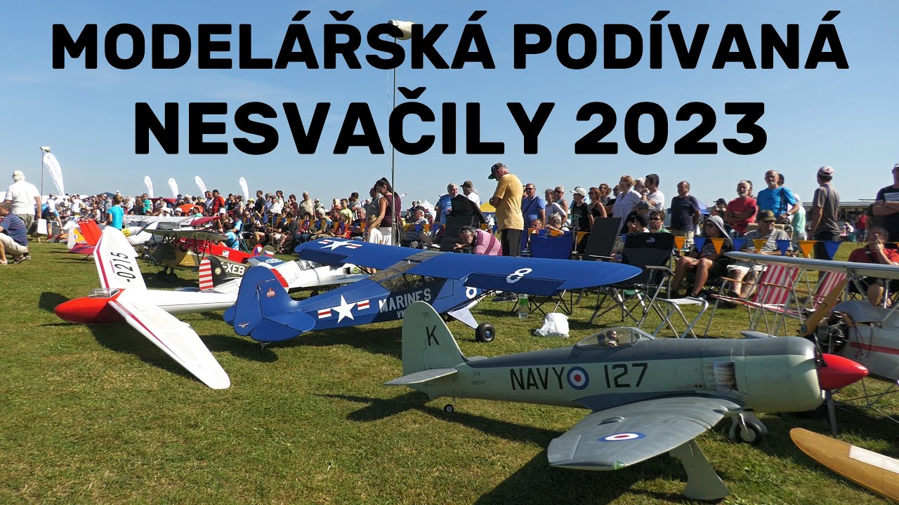 RC model airshow Nesvacily 2023