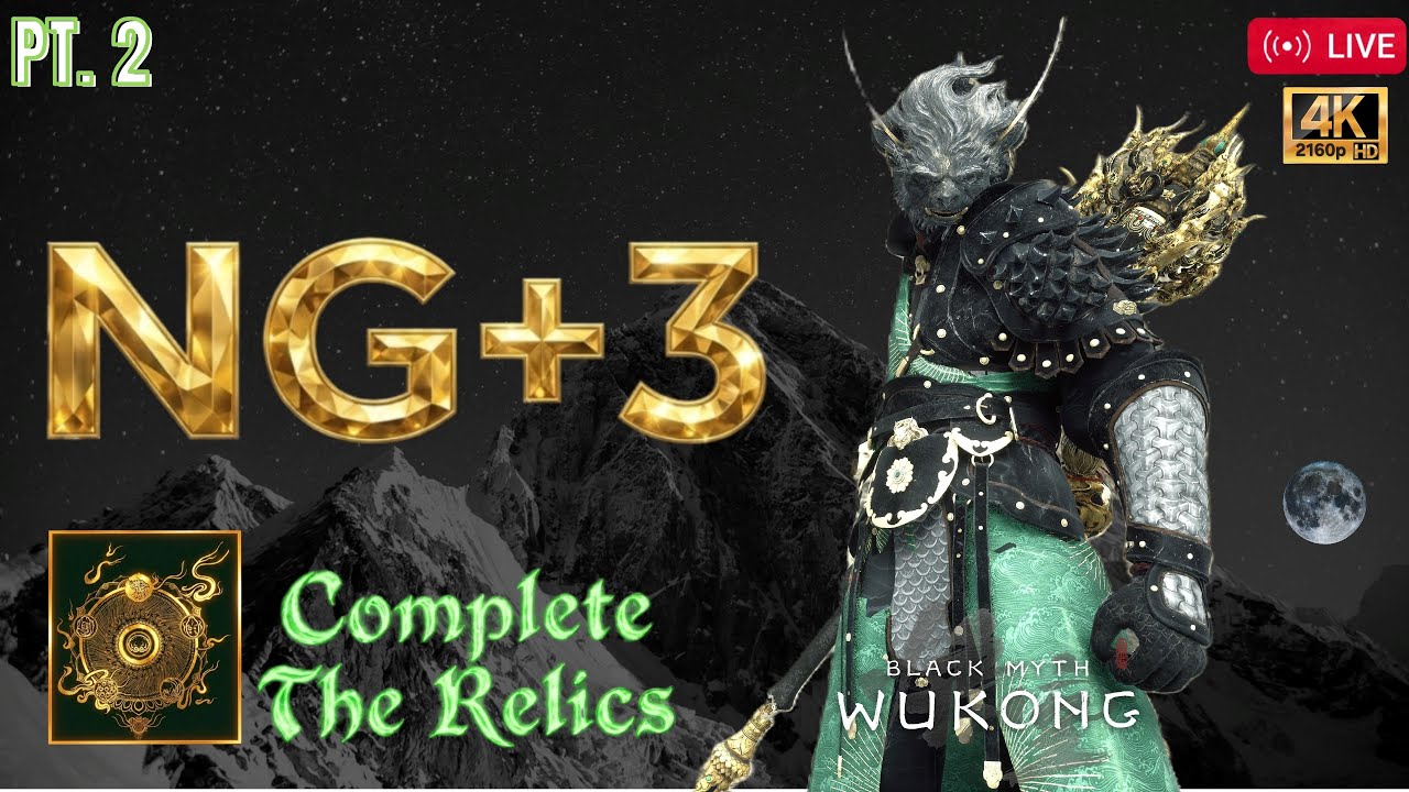 Part 2 (🔴LIVE 4K ) QING MALLET  🔥ROCK SOLID⚡IRON TOUGH UNSTOPABLE🔥BM WUKONG NG+3