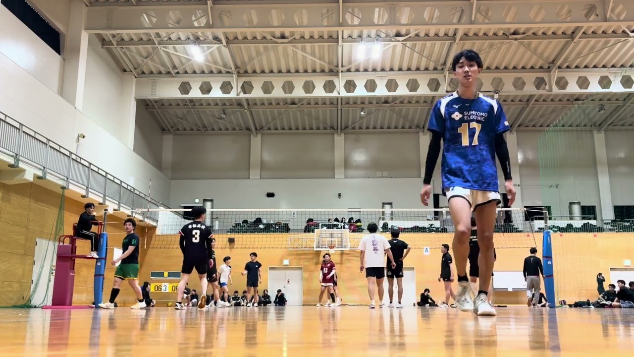 五大戦　本戦　準決勝　1セット目