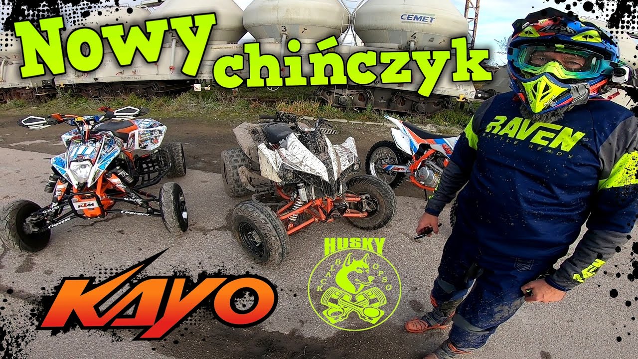 Testy Quada KAYO 300 || Born2RiDE Vlog | KTMer6 | Cross KAYO 250