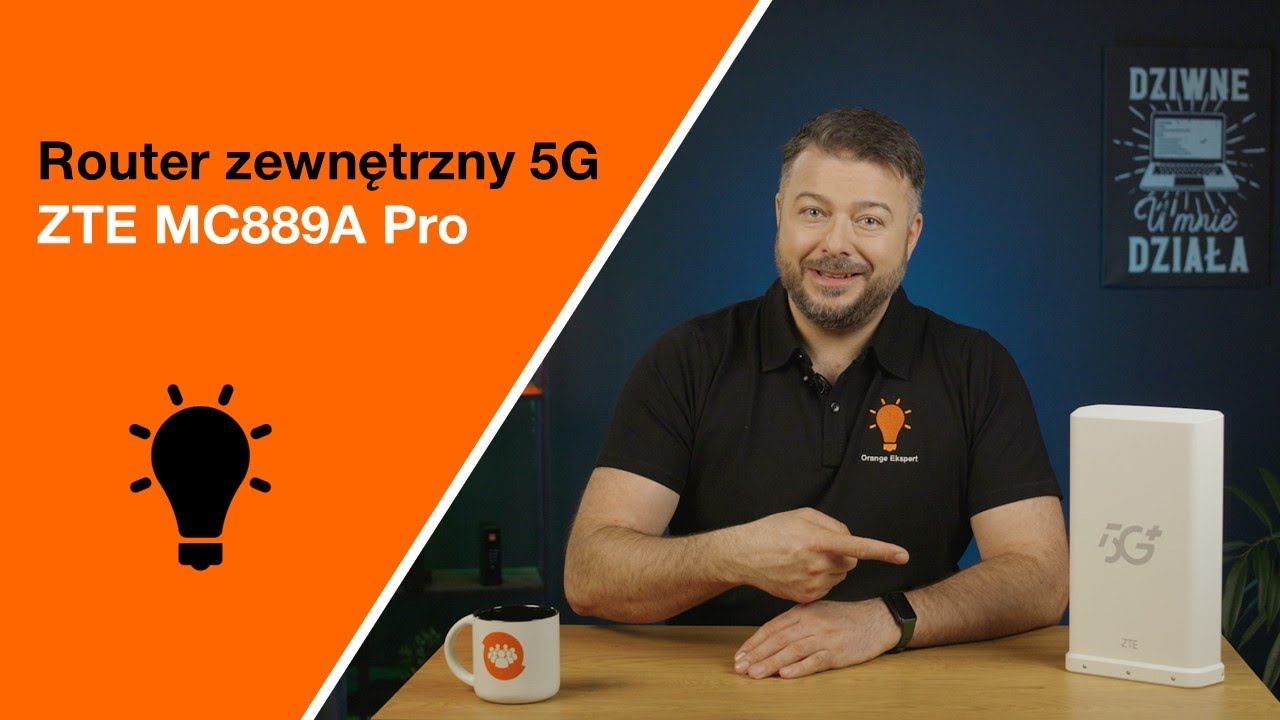 💡Router zewnętrzny 5G 🚀 ZTE MC889A Pro 🔧 montaż pierwsza instalacja 👉 #orangeekspert
