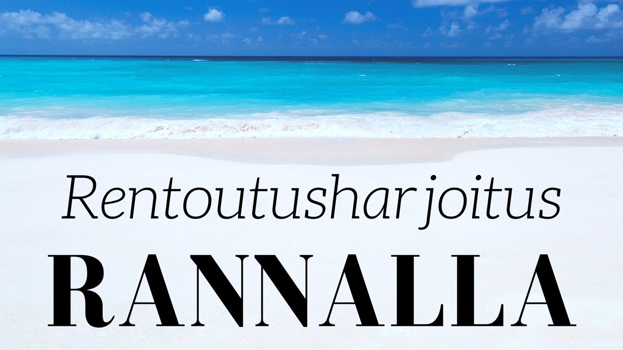Rentoutusharjoitus paratiisisaaren rannalla | Mielikuvitusmatka