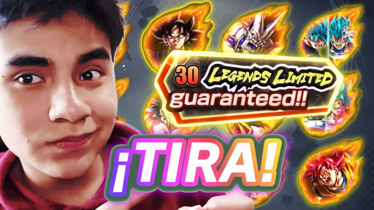 ¡LA MAYOR LOCURA! ASÍ CONSEGUÍ +30 LEGENDS LIMITED EN SUMMONS! (Dragon Ball Legends)