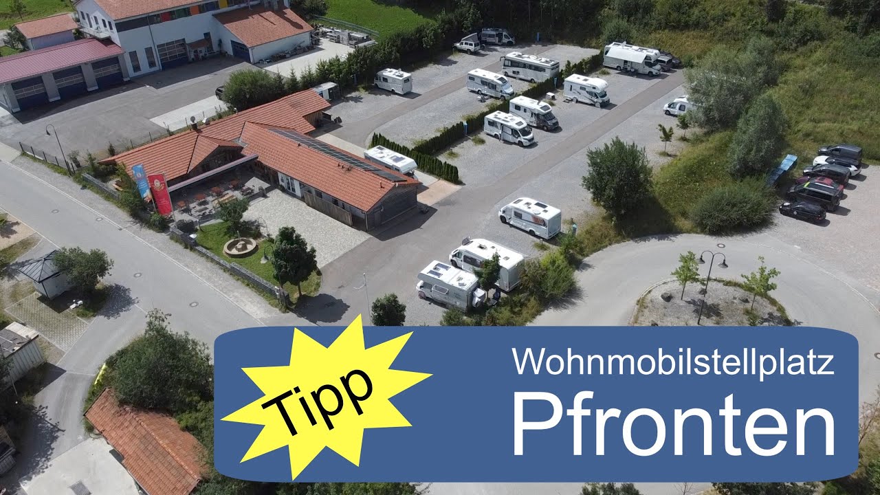 Wohnmobilstellplatz Pfronten Allg&auml;u Wiesele Pfronten / womoclick #topstellplatz