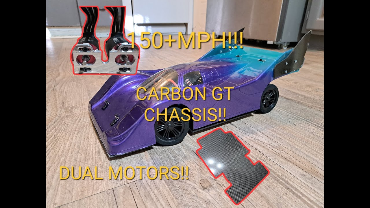 Dual motor Carbon Fiber WLtoys 124019 Build!! 150+MPH RC Car!!