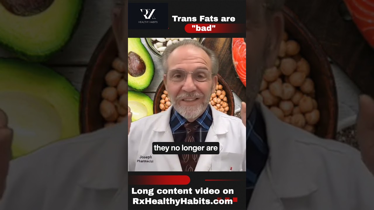 Trans fats are really bad. They are banned in the US #rxhealthyhabits