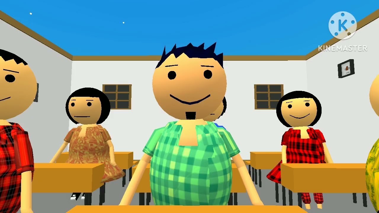 School me bakaeti || funny || comedy cartoon video || 😂😂🤣🤣
