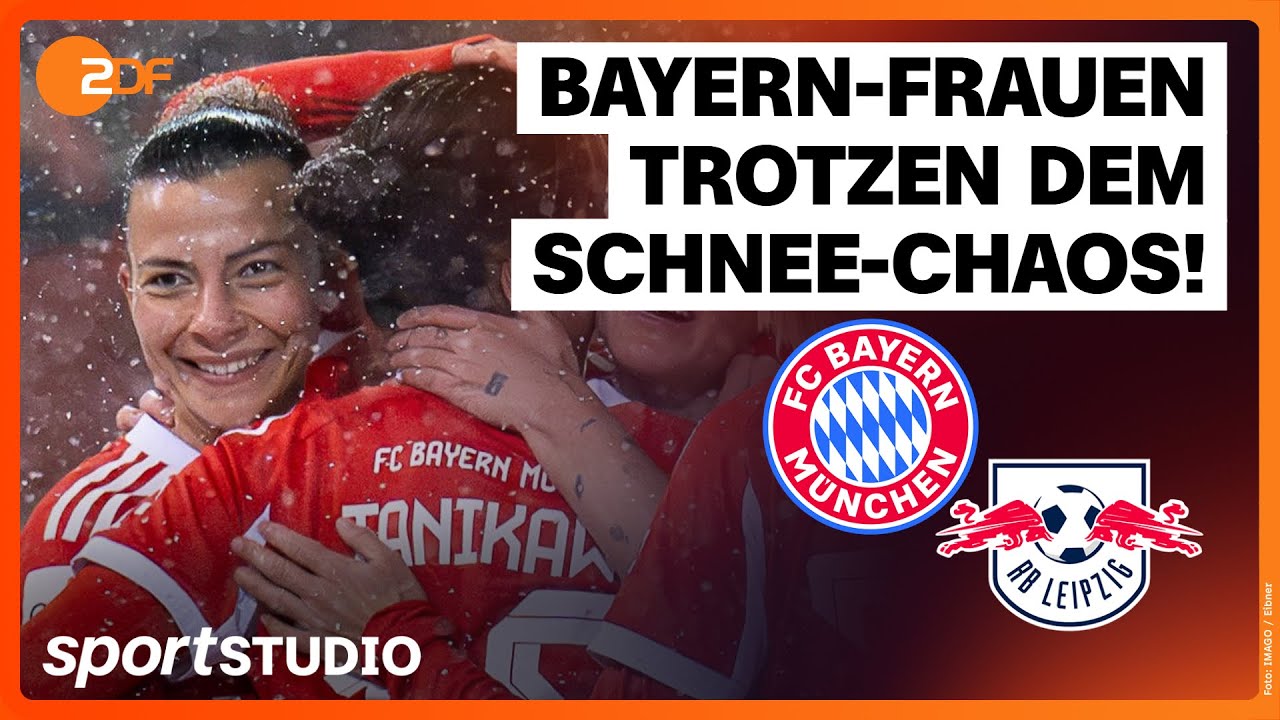 FC Bayern München – RB Leipzig | Frauen-Bundesliga, 15. Spieltag 2025/26 | sportstudio