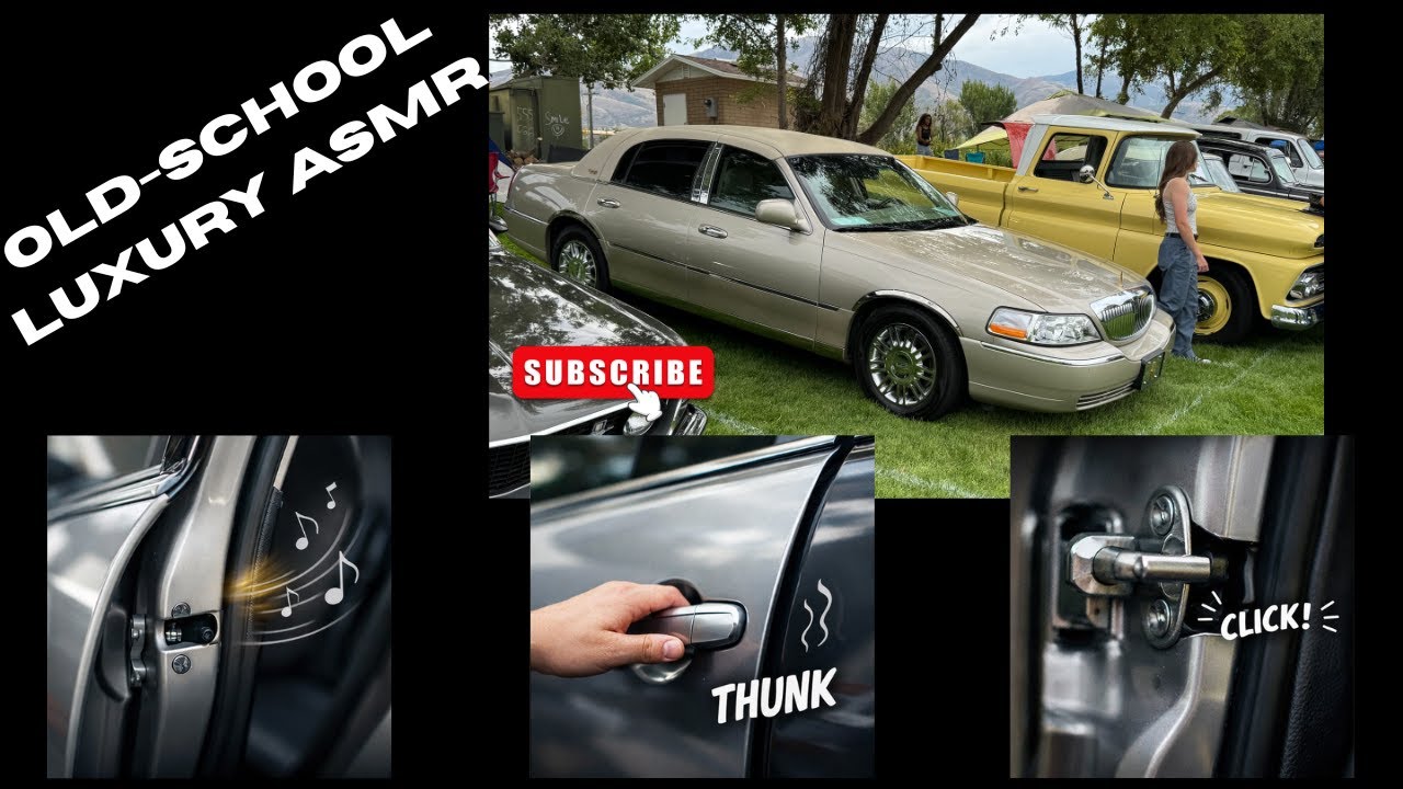 Звуки открывающихся дверей, кнопок и багажника Lincoln Town Car 2007 года (ASMR) |