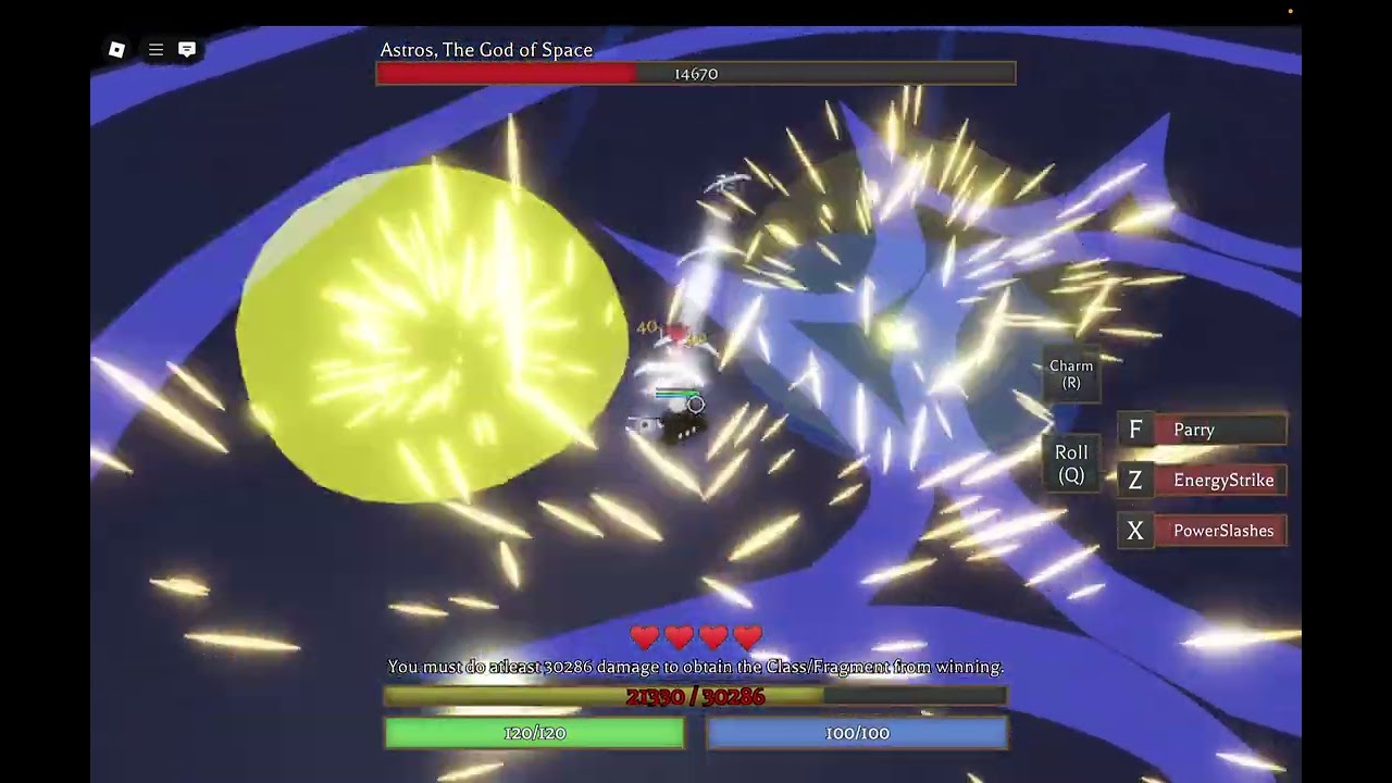 (ROBLOX Something Boss Fights) Astros Solo