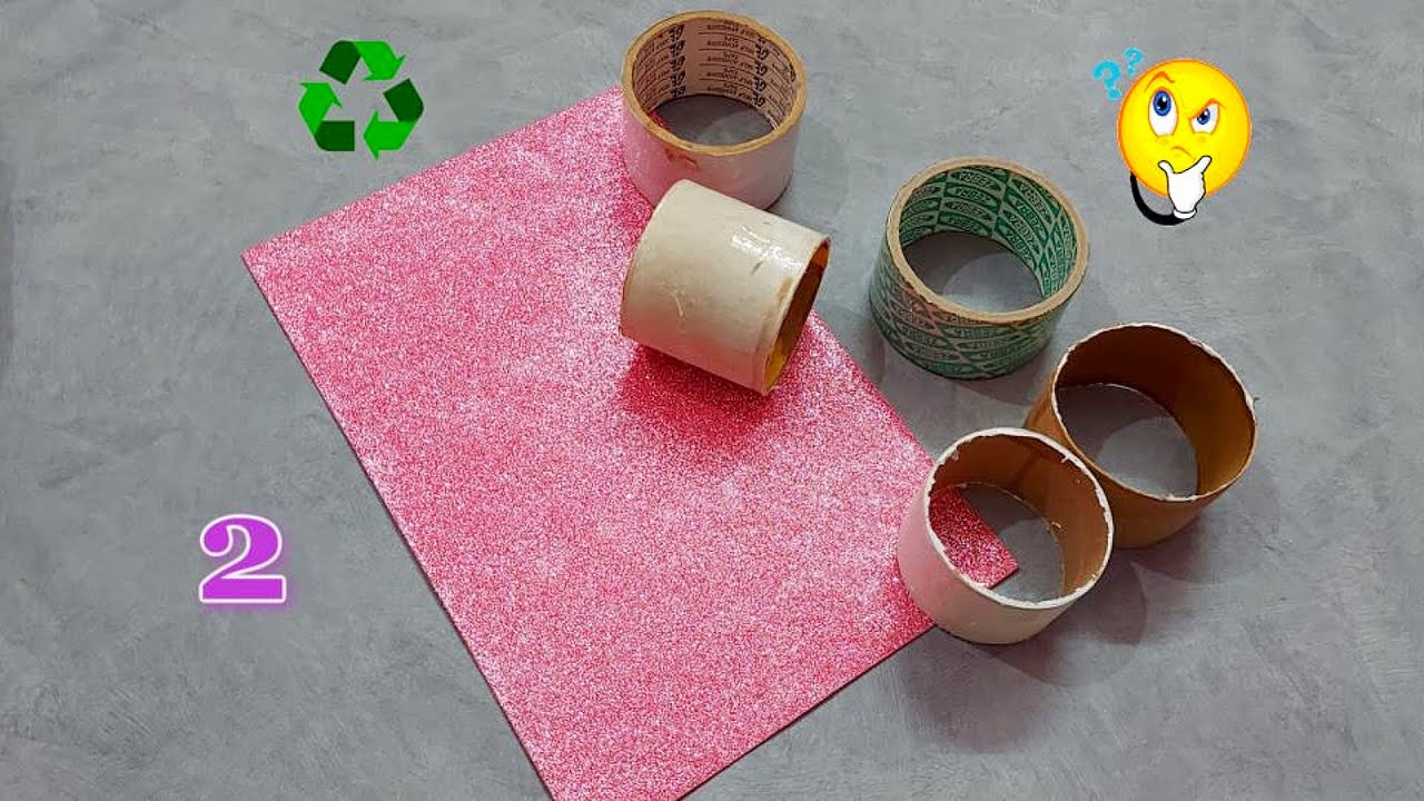 You Will love recycling idea That I made With Empty Tape rolls| DIY recycling idea/Best out of waste