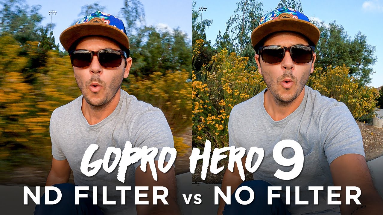 Фильтры нейтральной плотности на GoPro Hero 9? Сравнение бок о бок с серией PolarPro Cinema