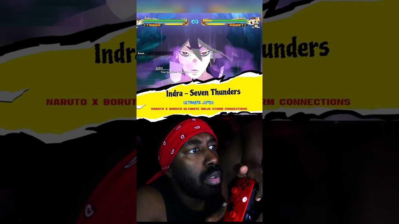 Indra Ultimate Jutsu 😨! ( Naruto x Boruto Ultimate Ninja Storm Connections )