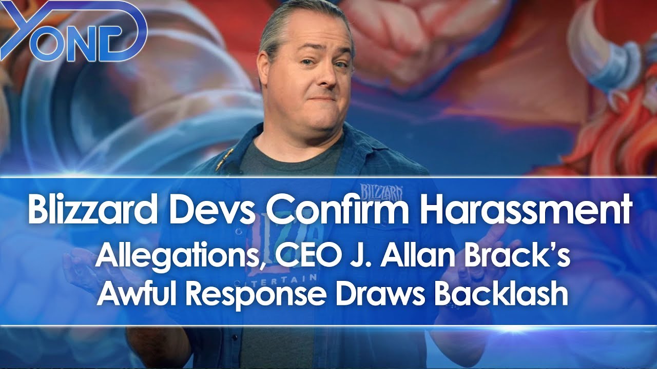 Blizzard Devs Confirm Harassment Allegations, President J. Allen Brack's Response Draws Backlash