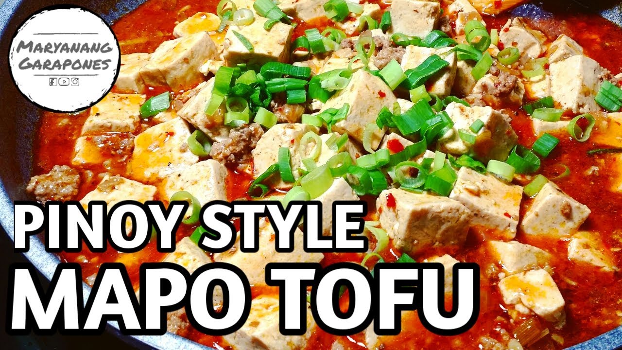 PINOY STYLE MAPO TOFU
