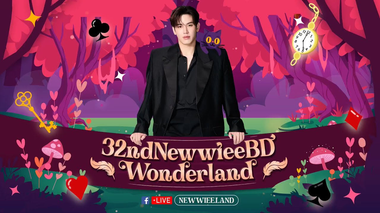 2025-02-01 TayNew (เตนิว)-New Thitipoom 32nd Newwiee BD Wonderland Live (FULL CUT)