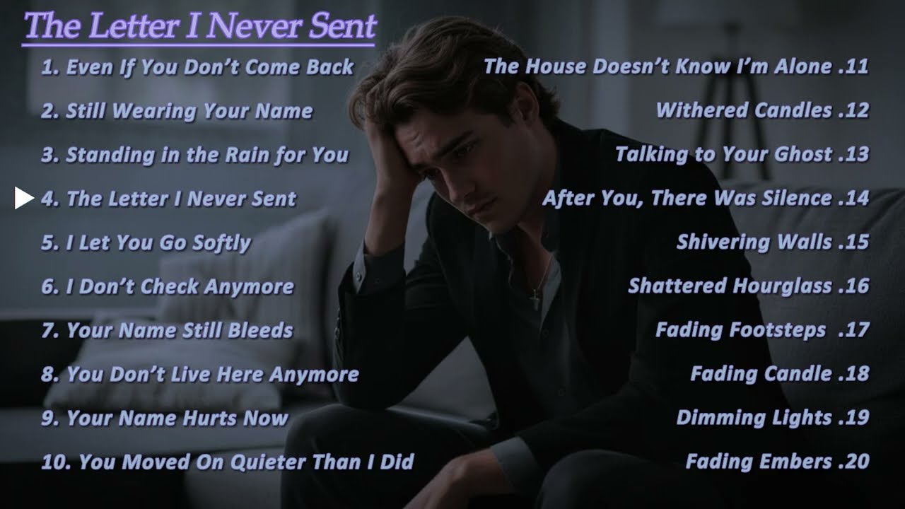 The Letter I Never Sent - English Sad Song 2026 💔 New Emotional Music Playlist