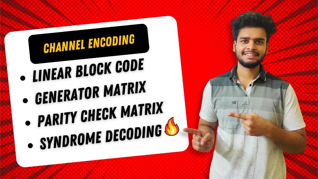 MOD-2 | Linear Block Code | Generator Matrix | Parity Check Matrix | Syndrome Decoding