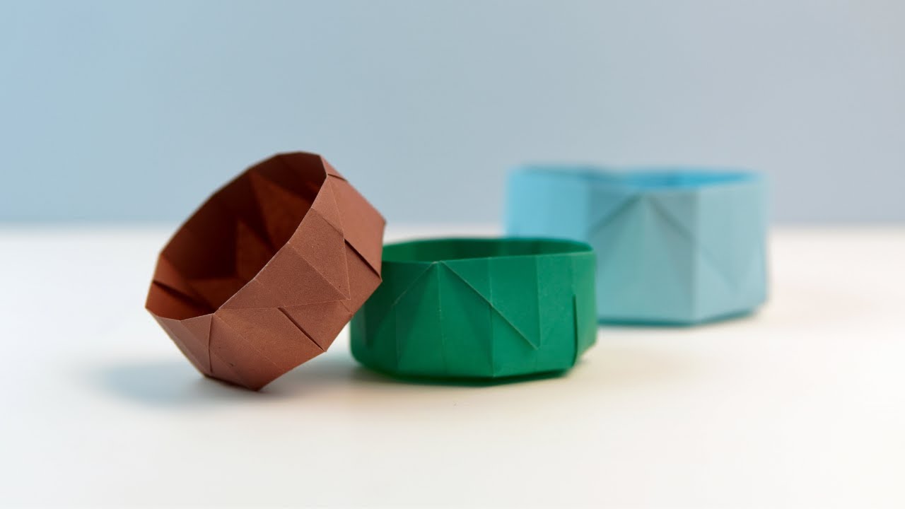 Easy Origami Paper Box | DIY Paper Craft | Simple Origami Tutorial