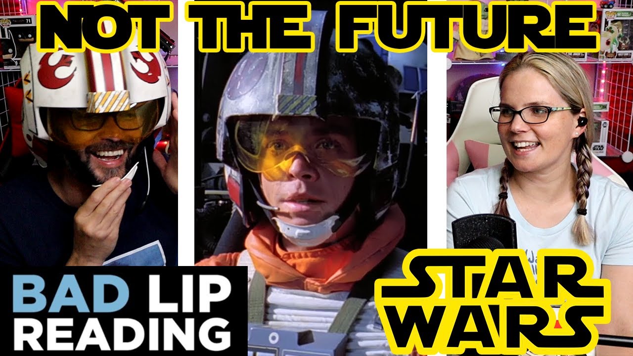 Teacher Coach Reaction to Bad Lip Reading NOT THE FUTURE Star Wars Extended Lyric Video