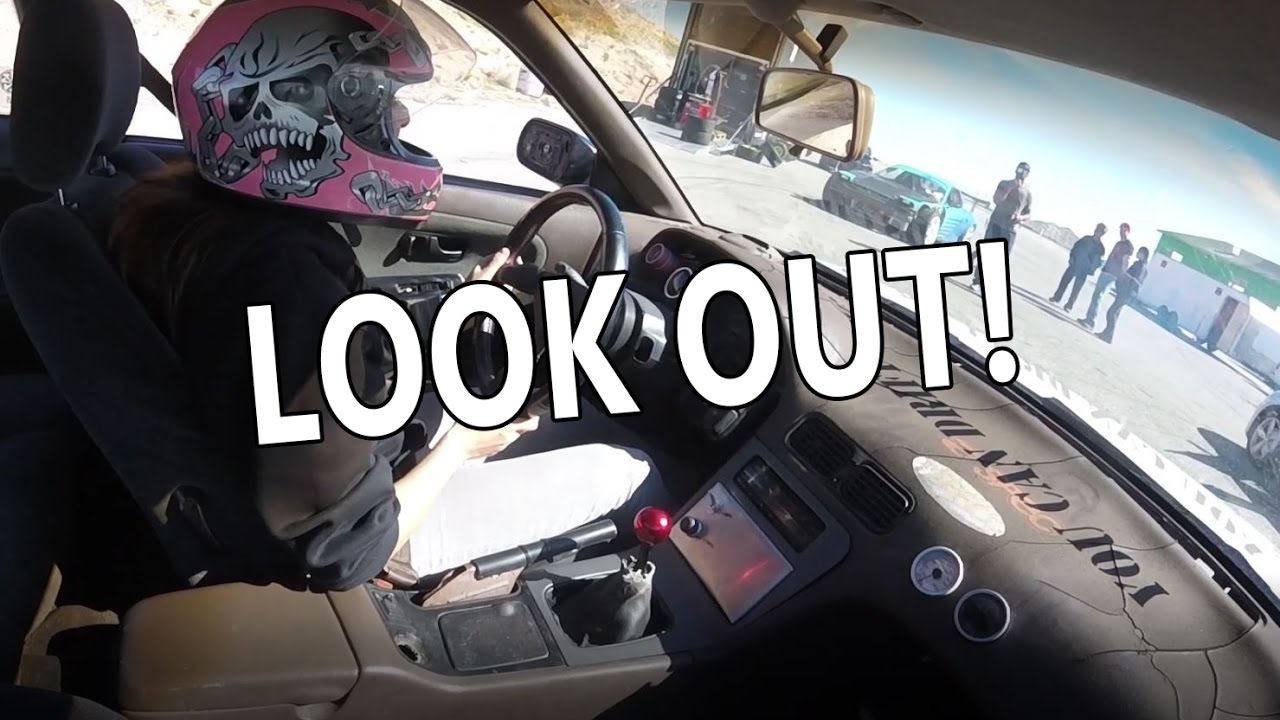 HER FIRST TIME DRIFTING! || 240SX S13