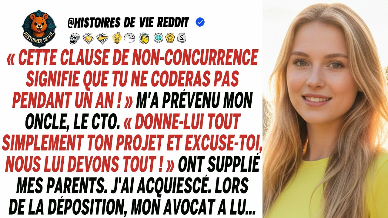 Mon oncle CTO menace ma carrière, mais au tribunal, mon père l'a regardé puis a dit...