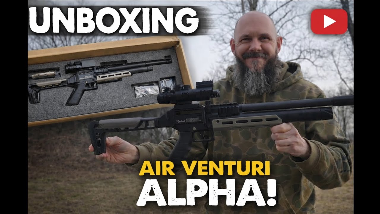 Стоит ли покупать Air Venturi Alpha? Распаковка и первый взгляд.