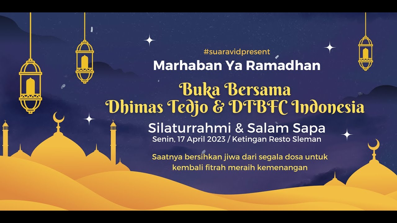 BUKA BERSAMA DHIMAS TEDJO & DTBFC INDONESIA. JOGJA 17 APRIL 2023