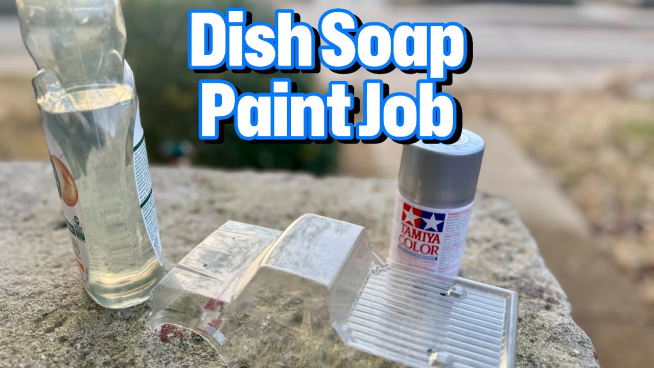How to: Dish Soap Paint Method