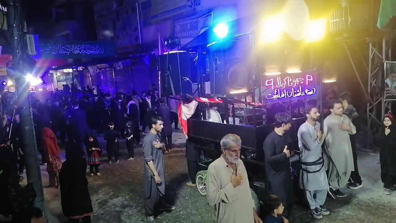 Parachinar juloos 2025 9th Muharam #parachinar #azadari
