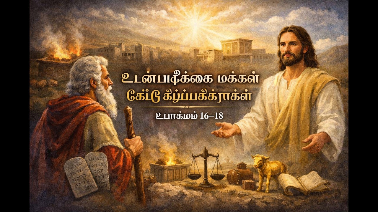 Come Study With Me  ElderBrock  உபாகமம் 16 18  பண்டிகைகள்  நீதியான தலைமை  தீர்க்கதரிசி வாக்குத்தத்து