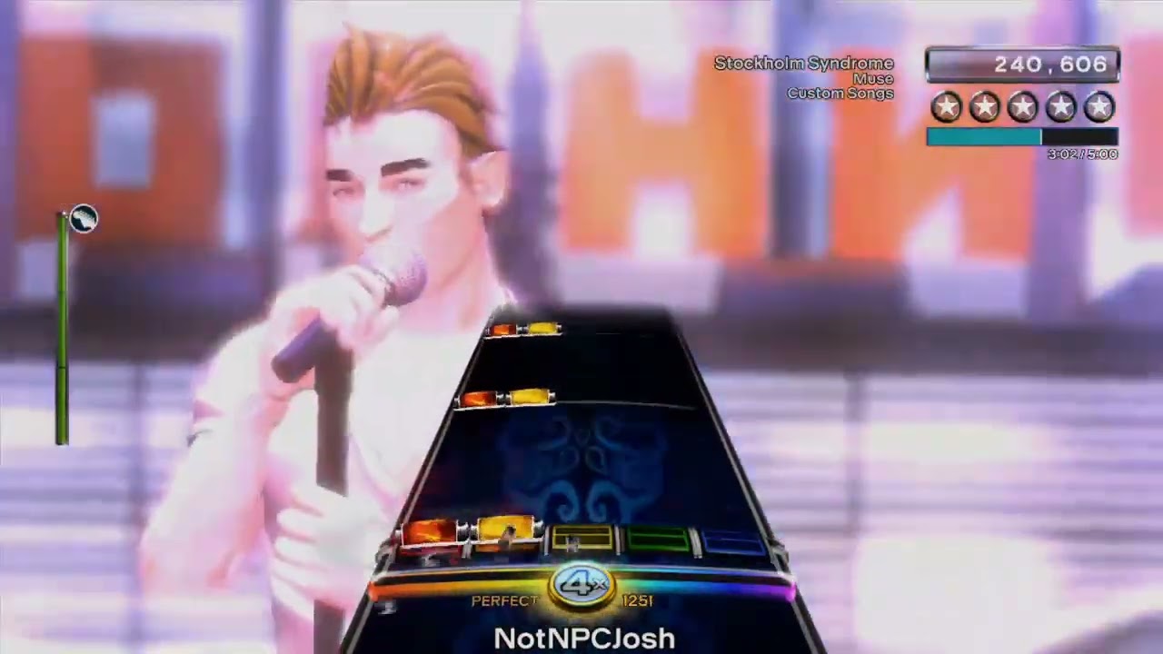 Stockholm Syndrome by Muse - RB3 Custom Expert Guitar FC
