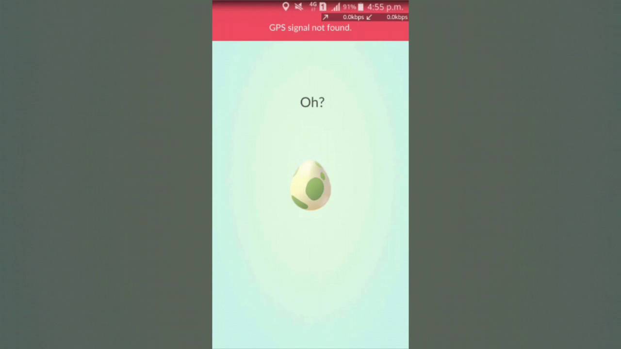 Pokemon go :: Egg hatching ( 5 km egg)