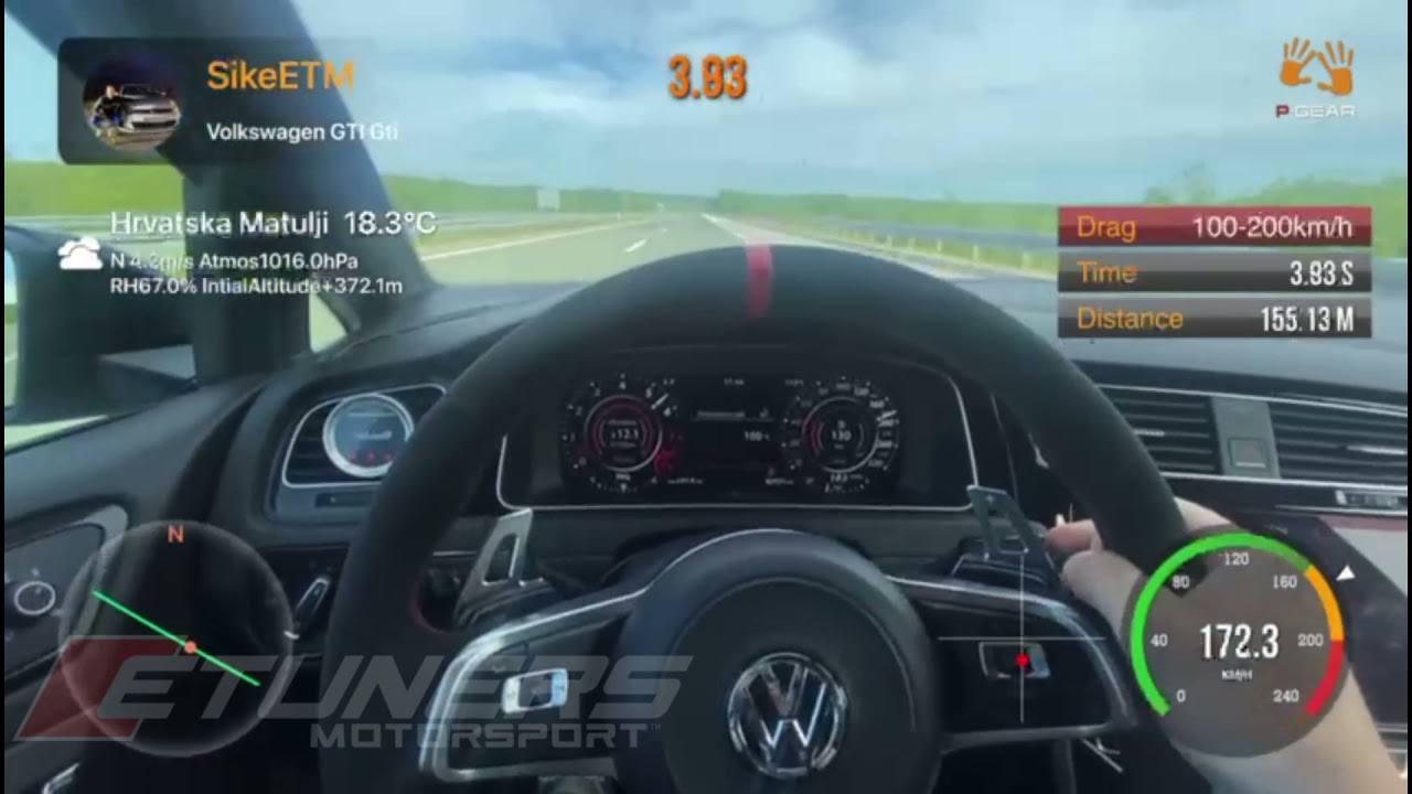 VW Golf 7GTI Multimap 592hp