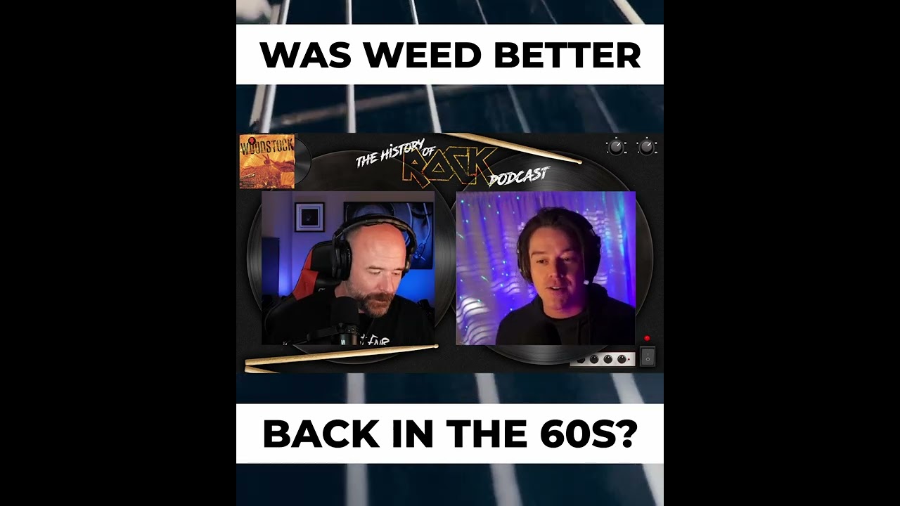 Was Weed Better Back in the 60s?  |  The History of Rock #shorts