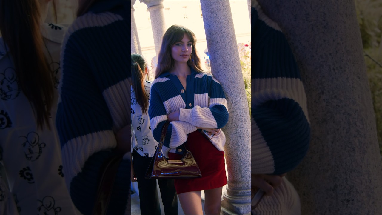 FRIENDS OF BALLY AT THE SS24 FASHION SHOW #Bally #BallySS24 #MFW