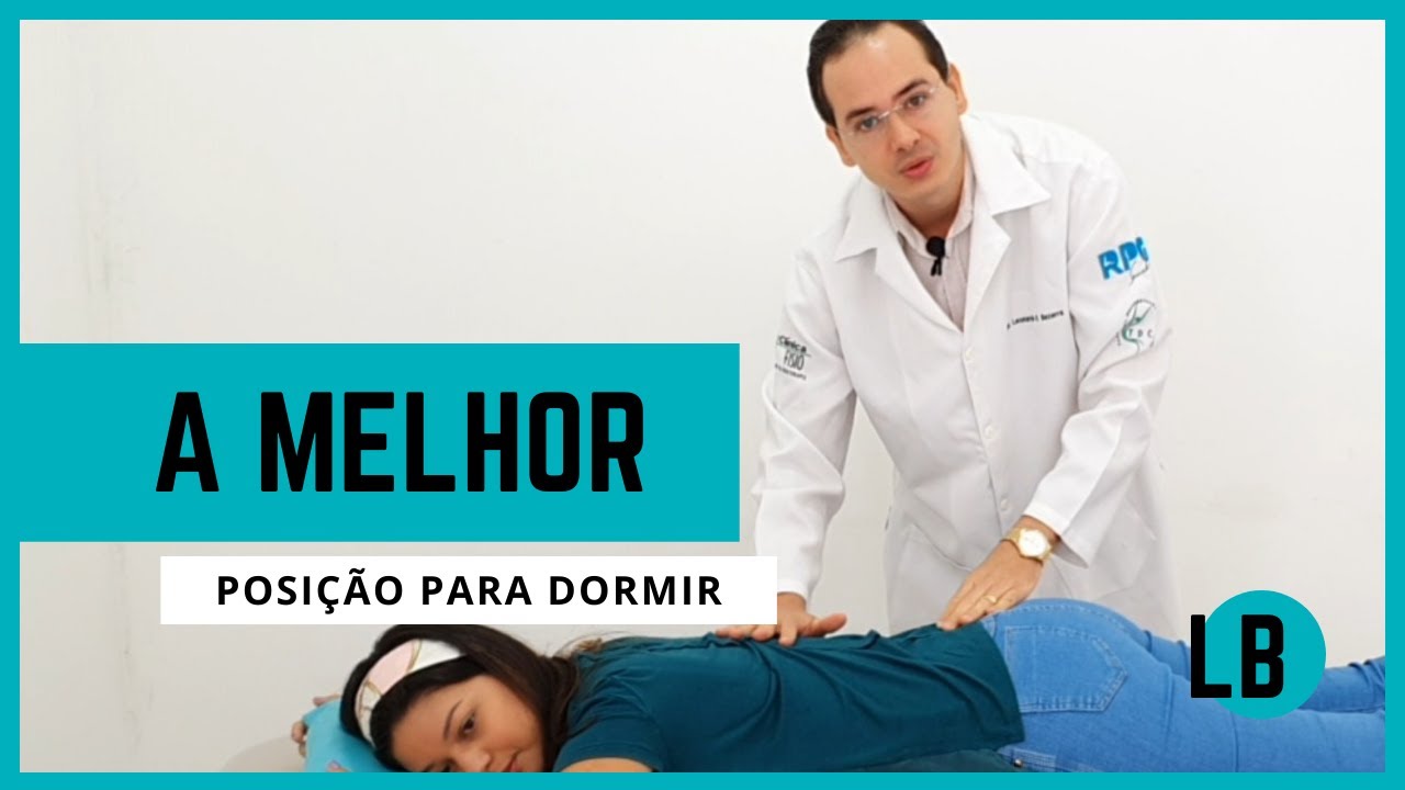 Melhor posição para dormir quando se tem dores na coluna e no pescoço - Dicas do fisioterapeuta.