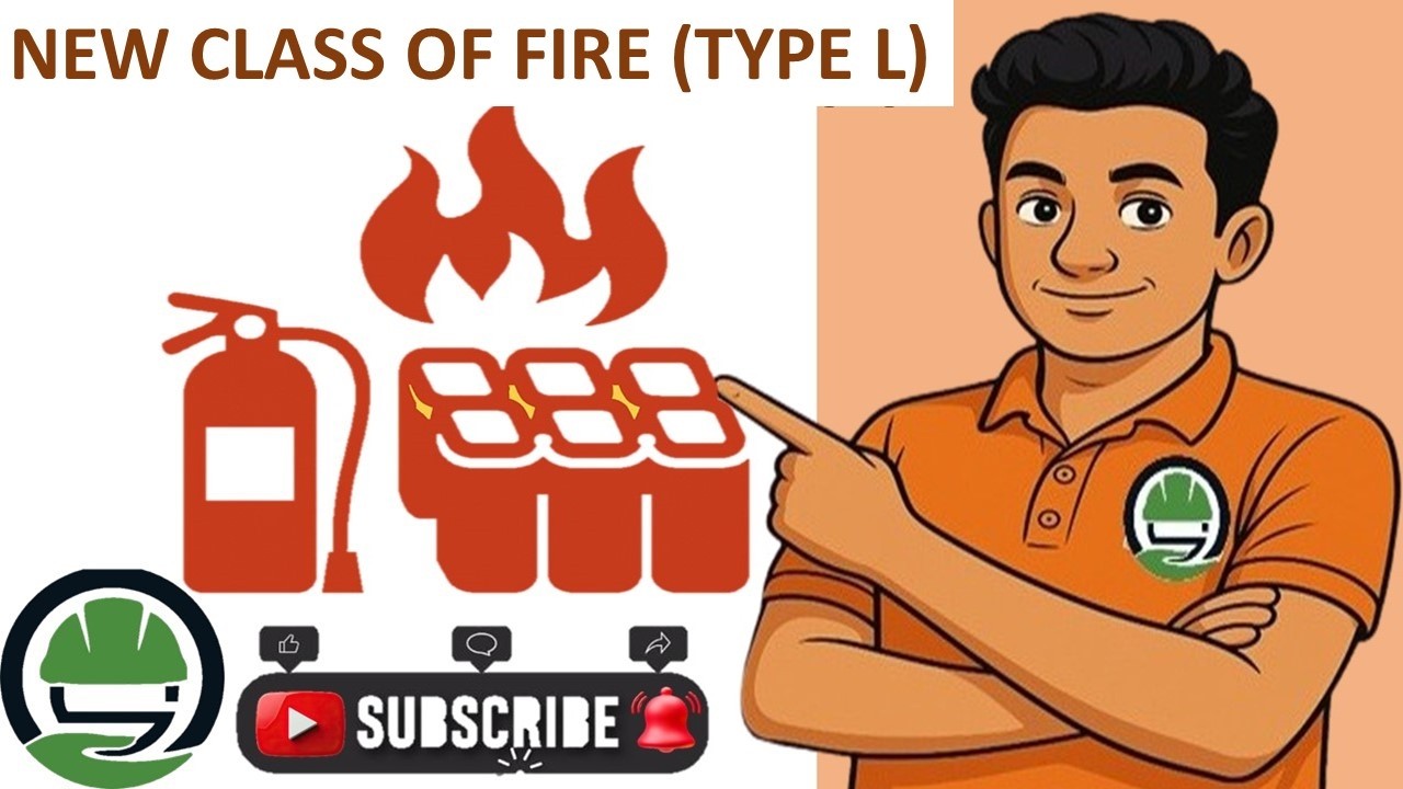 New Class Fire | Type L Fire | Lithium ion Battery Fire| Safety Gurukul
