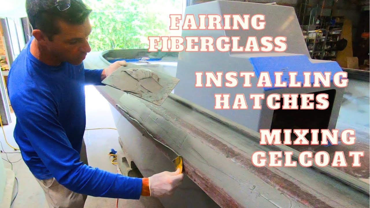 EP-18 BOAT BUILDING SECRETS REVEILED! CUSTOM GELCOAT MIX and MATCH!