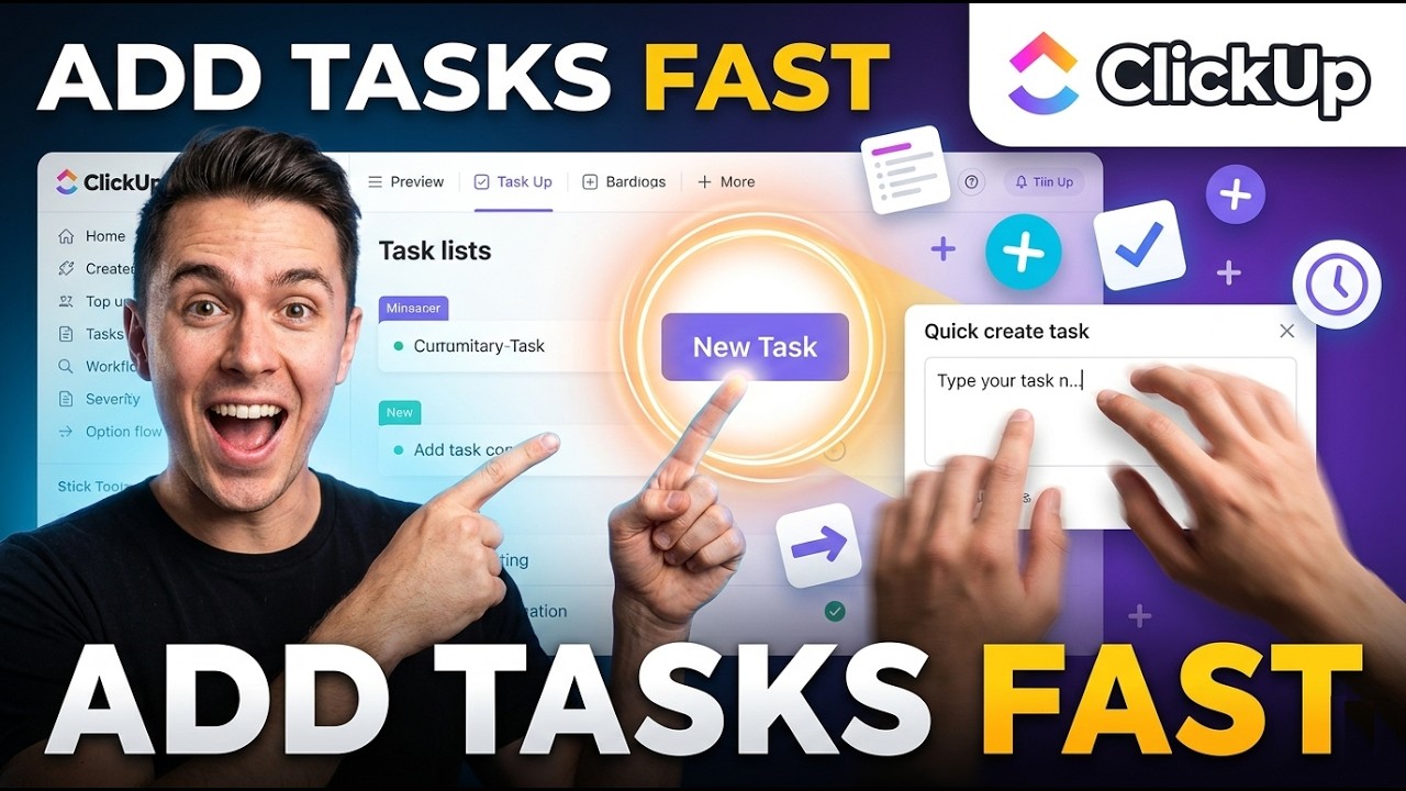 Create Tasks Quickly On ClickUp (Quick Guide)