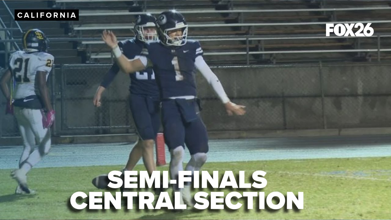 High school football quarterfinal/semifinal highlights in the Central Section