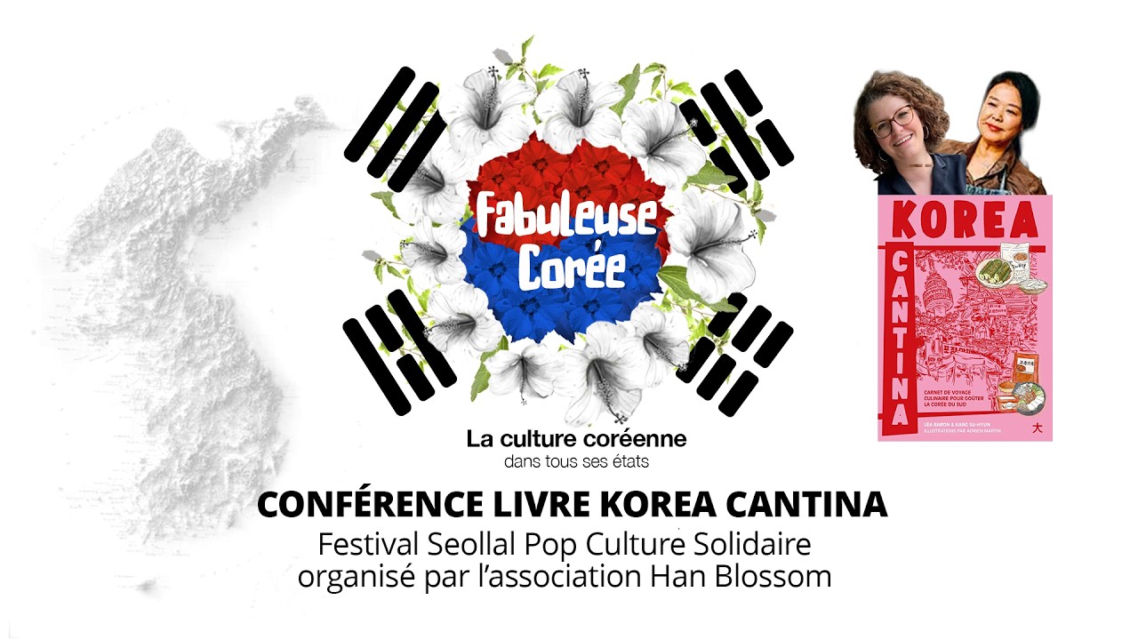 Conférence sur le livre Korea Cantina : QUAND LA TABLE DEVIENT LE MIROIR D'UNE CULTURE