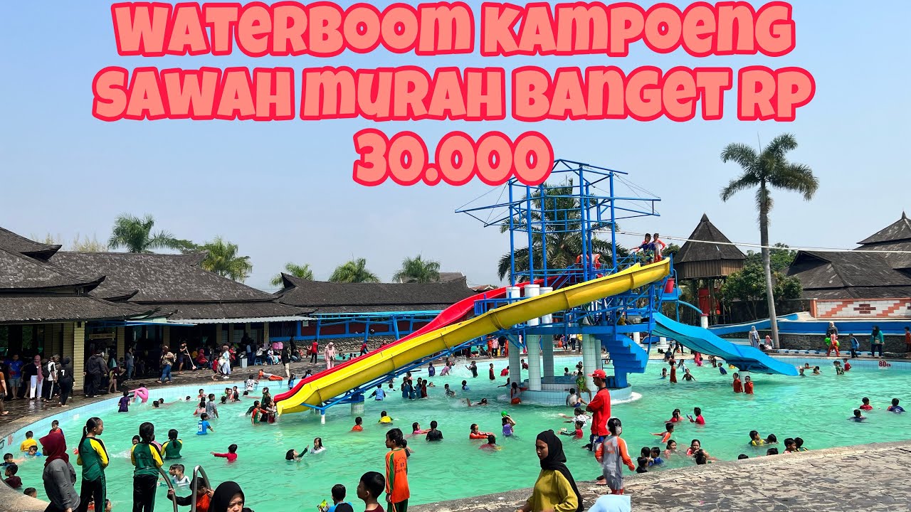 REVIEW HARGA KOLAM RENANG KAMPOENG SAWAH, KOLAM RENANG PALING MURAH DI BANDUNG